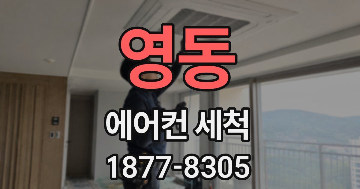 영동 에어컨 세척