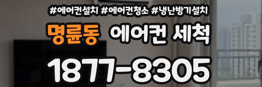 명륜동 에어컨 세척