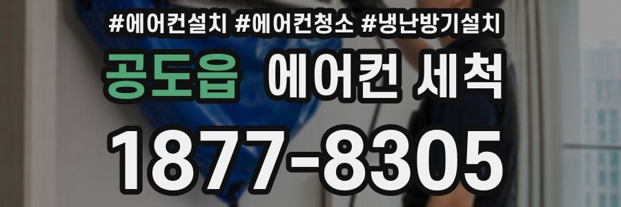공도읍 에어컨 세척