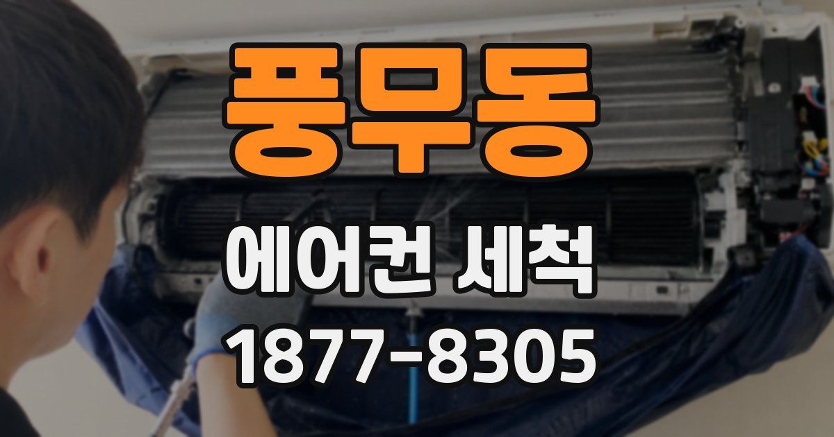 풍무동 에어컨 세척
