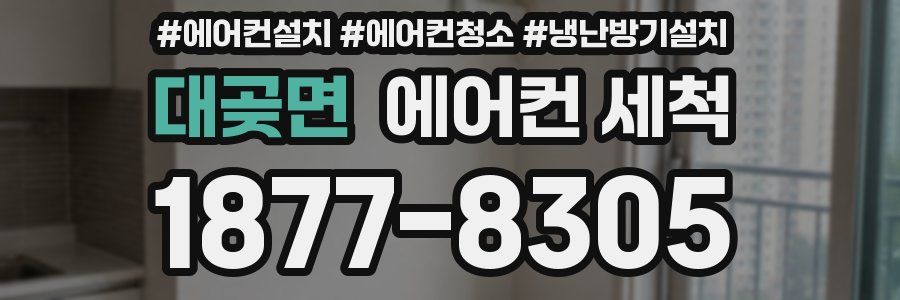 대곶면 에어컨 세척