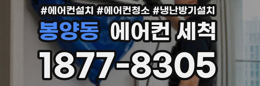 봉양동 에어컨 세척