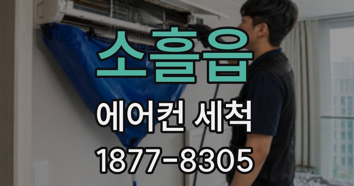 소흘읍 에어컨 세척