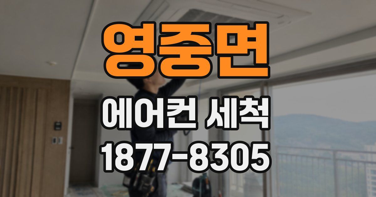 영중면 에어컨 세척