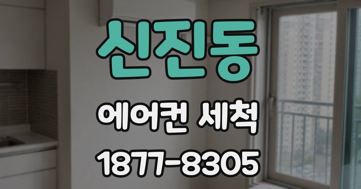 신진동 에어컨 세척