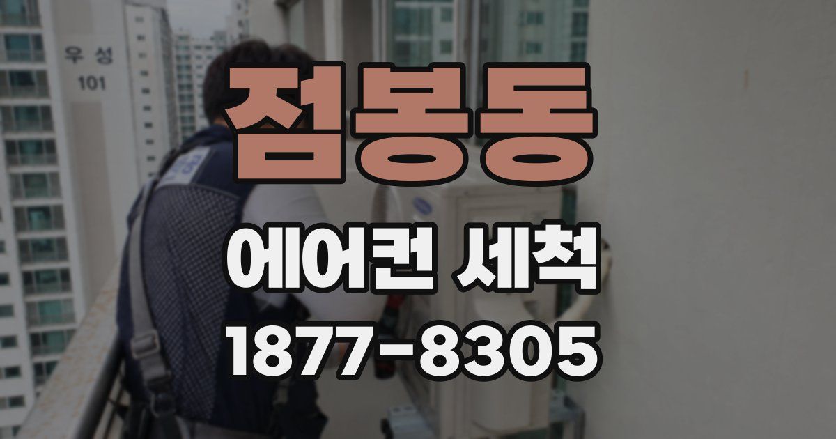 점봉동 에어컨 세척
