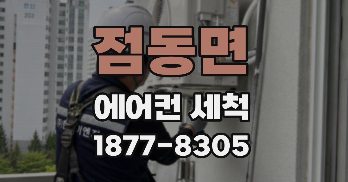 점동면 에어컨 세척