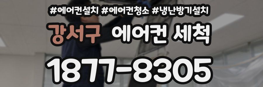 강서구 에어컨 세척
