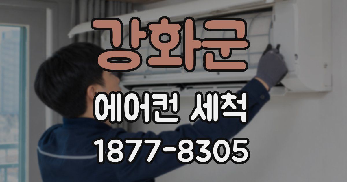강화군 에어컨 세척
