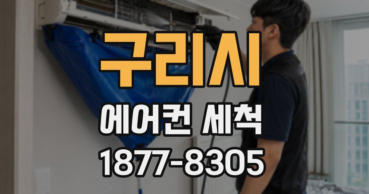 구리시 에어컨 세척