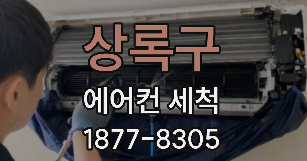 상록구 에어컨 세척