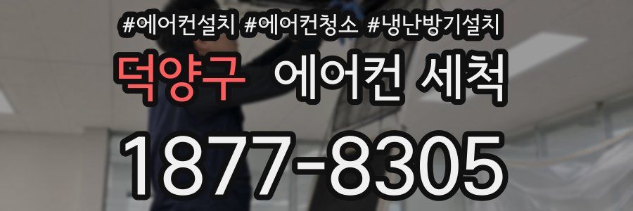 덕양구 에어컨 세척