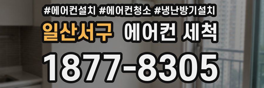 일산서구 에어컨 세척