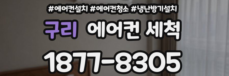 구리 에어컨 세척