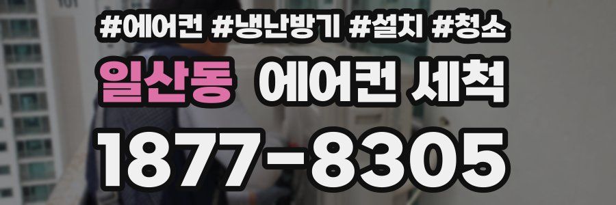 일산동 에어컨 세척
