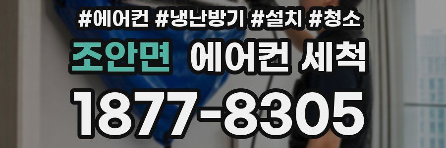조안면 에어컨 세척