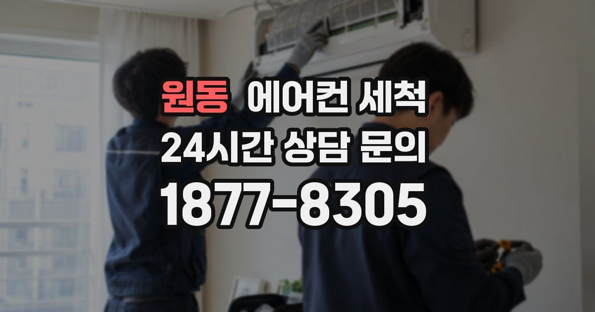 원동 에어컨 세척