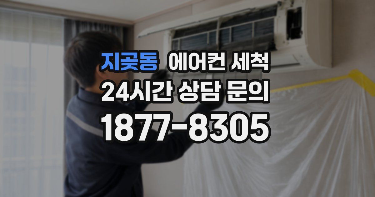지곶동 에어컨 세척