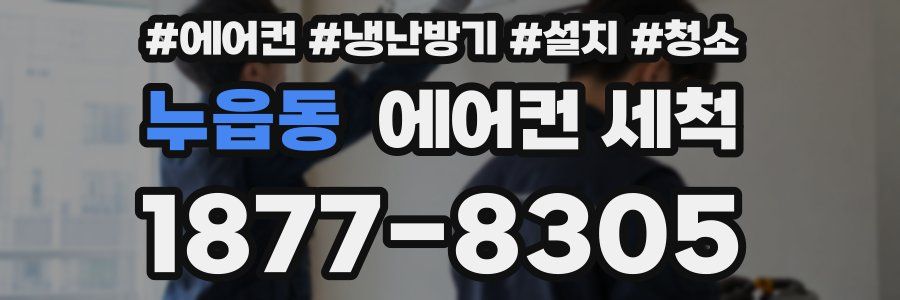 누읍동 에어컨 세척