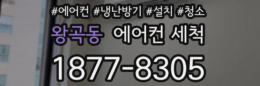 왕곡동 에어컨 세척