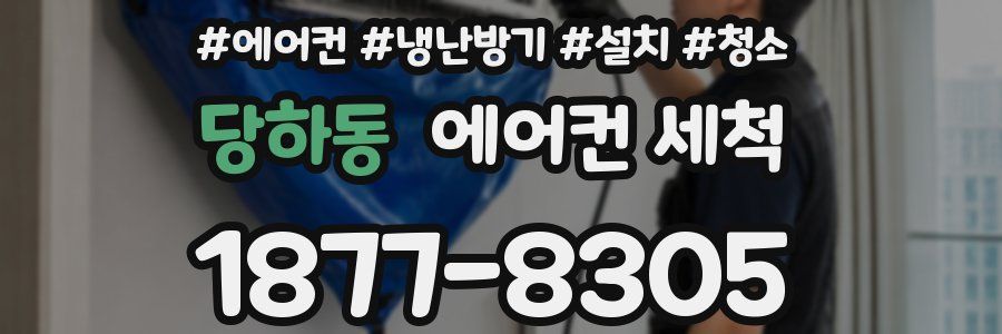 당하동 에어컨 세척