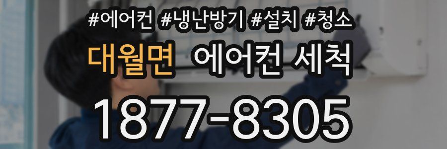 대월면 에어컨 세척