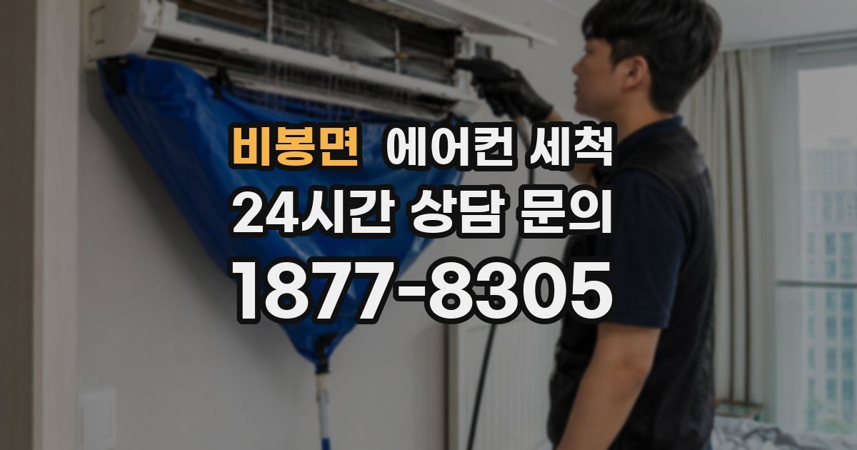 비봉면 에어컨 세척
