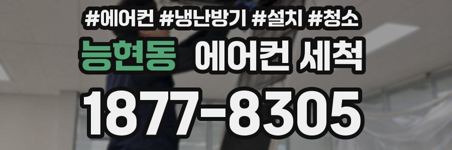 능현동 에어컨 세척
