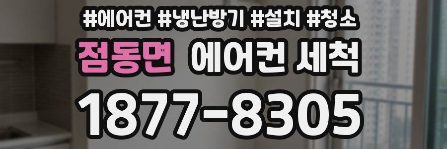 점동면 에어컨 세척