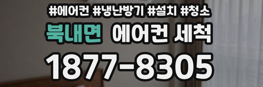 북내면 에어컨 세척