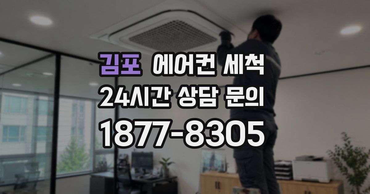 김포 에어컨 세척