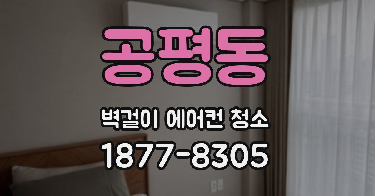 공평동 벽걸이 에어컨 청소