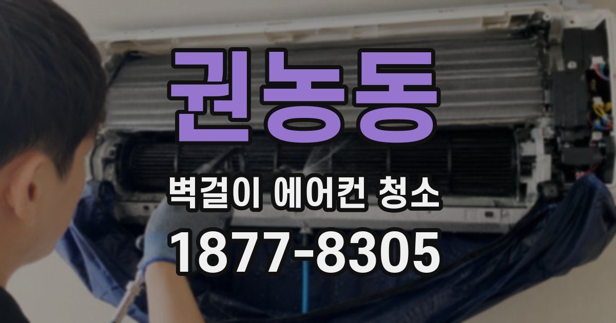 권농동 벽걸이 에어컨 청소