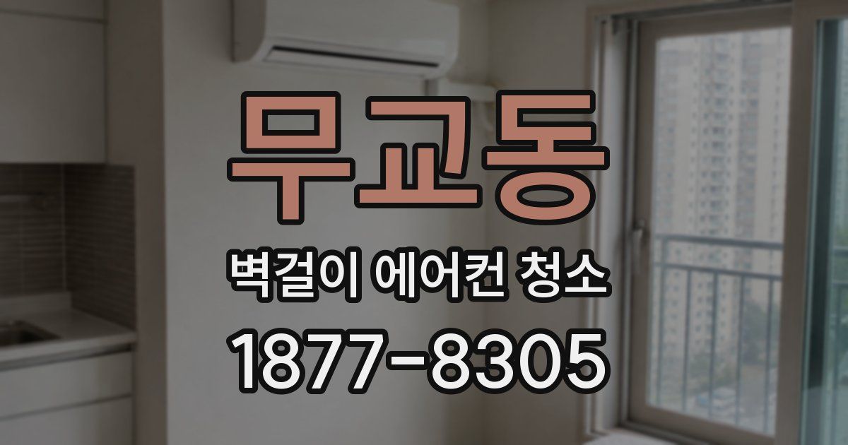 무교동 벽걸이 에어컨 청소