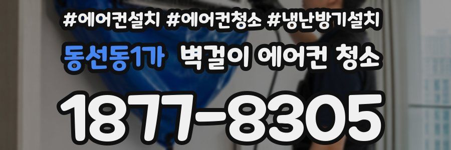동선동1가 벽걸이 에어컨 청소