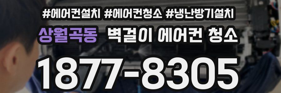 상월곡동 벽걸이 에어컨 청소