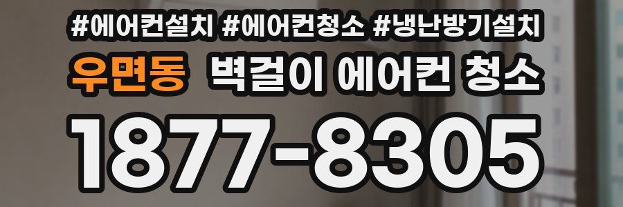 우면동 벽걸이 에어컨 청소