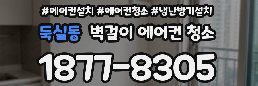 둑실동 벽걸이 에어컨 청소