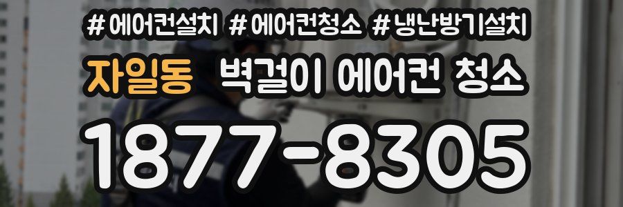 자일동 벽걸이 에어컨 청소