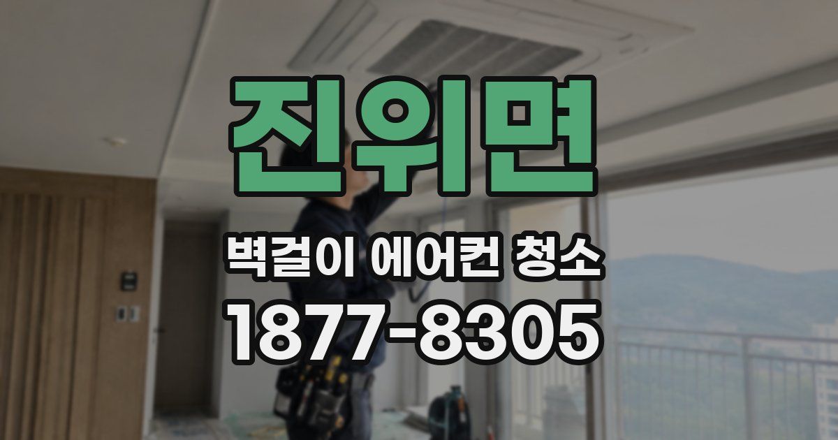진위면 벽걸이 에어컨 청소