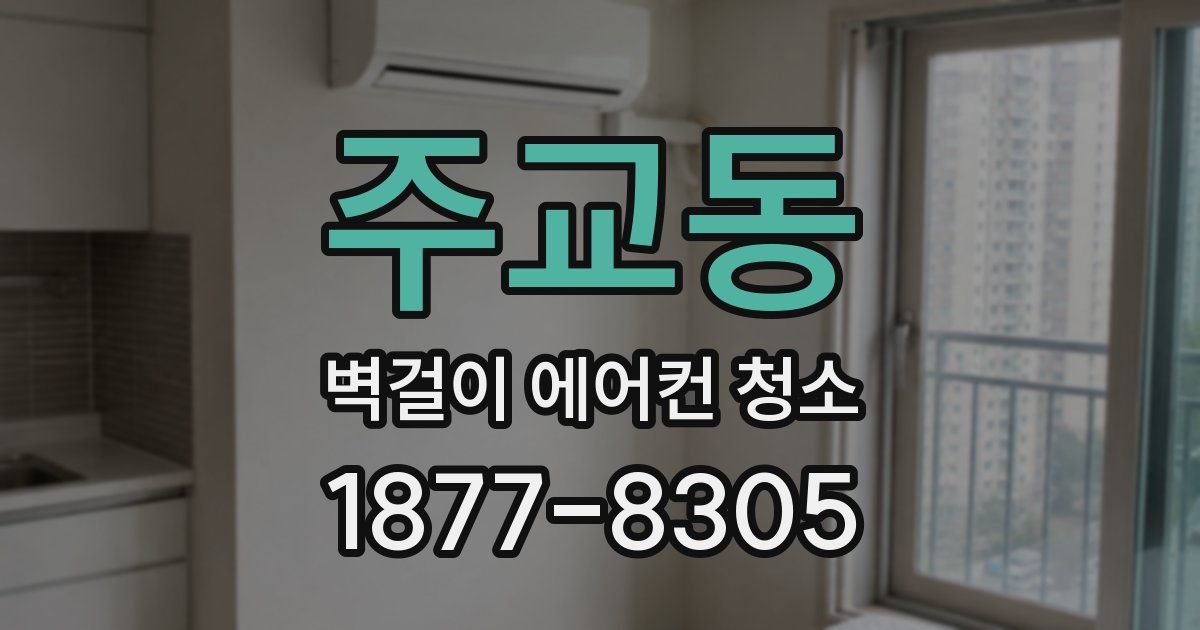 주교동 벽걸이 에어컨 청소