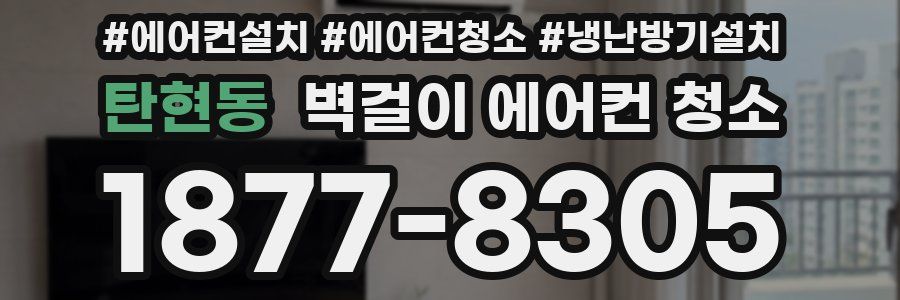 탄현동 벽걸이 에어컨 청소