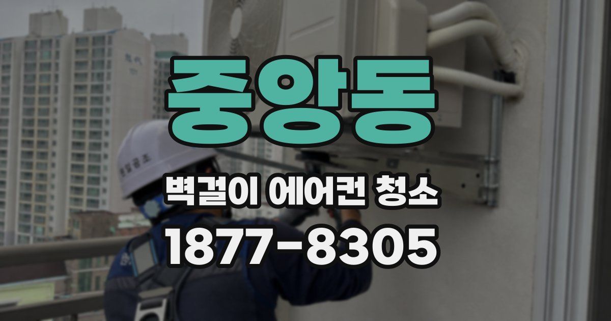 중앙동 벽걸이 에어컨 청소