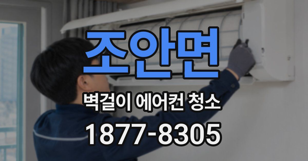 조안면 벽걸이 에어컨 청소