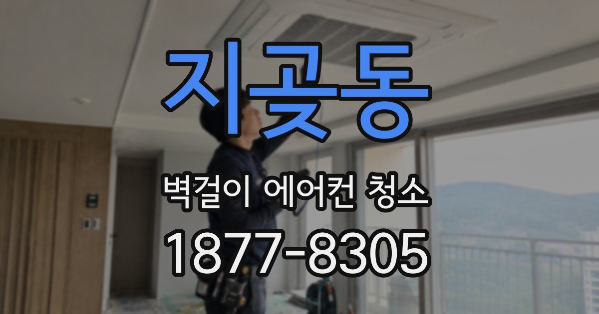 지곶동 벽걸이 에어컨 청소