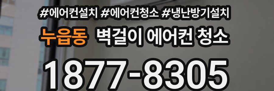 누읍동 벽걸이 에어컨 청소