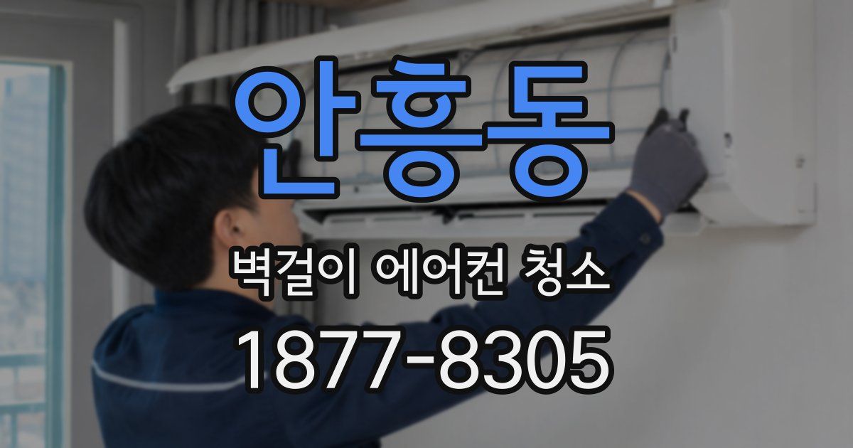 안흥동 벽걸이 에어컨 청소
