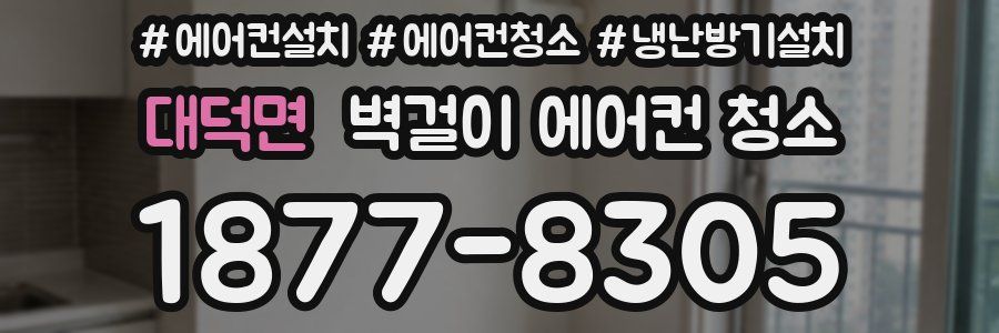 대덕면 벽걸이 에어컨 청소