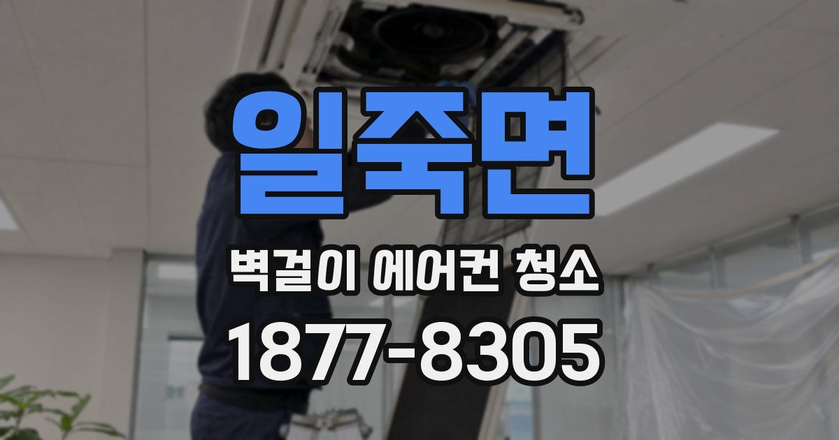 일죽면 벽걸이 에어컨 청소