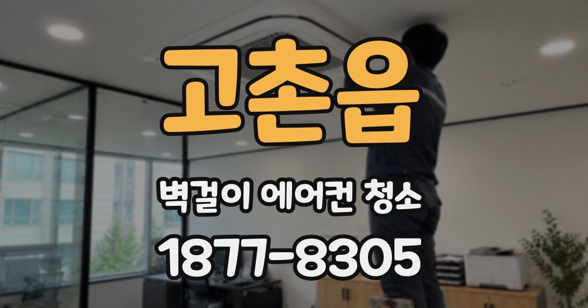 고촌읍 벽걸이 에어컨 청소